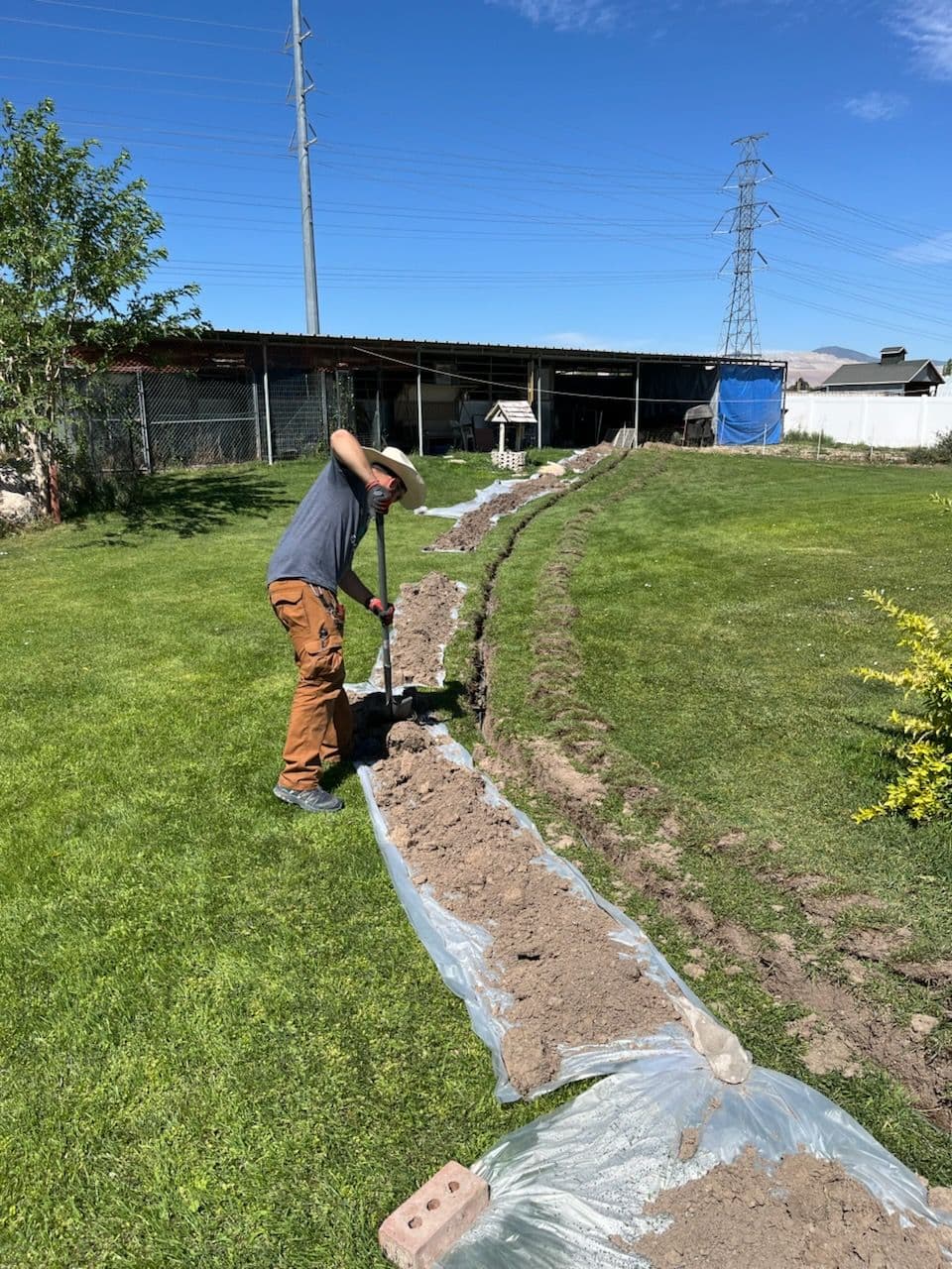 Trenching for Dedicated Circuit in Riverton image