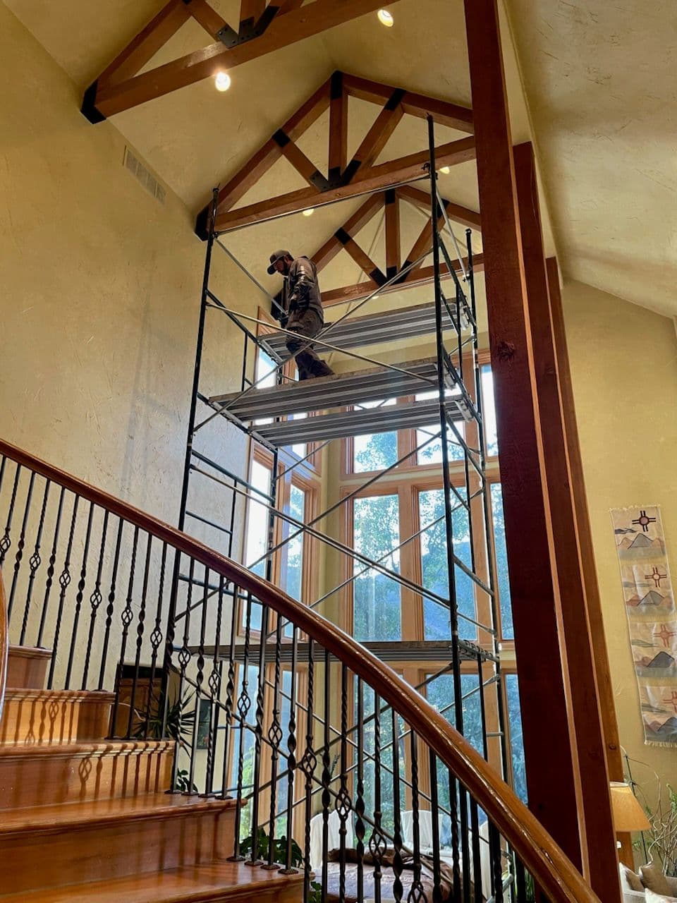 Gallery photos for Ceiling Fan Installation in Custom Salt Lake Home: Image #1